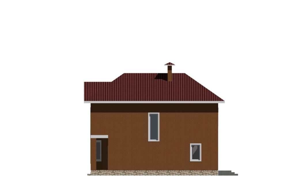 Скачать готовый проект двухэтажного дома, чертежи и фото двухэтажного дома - фото 5